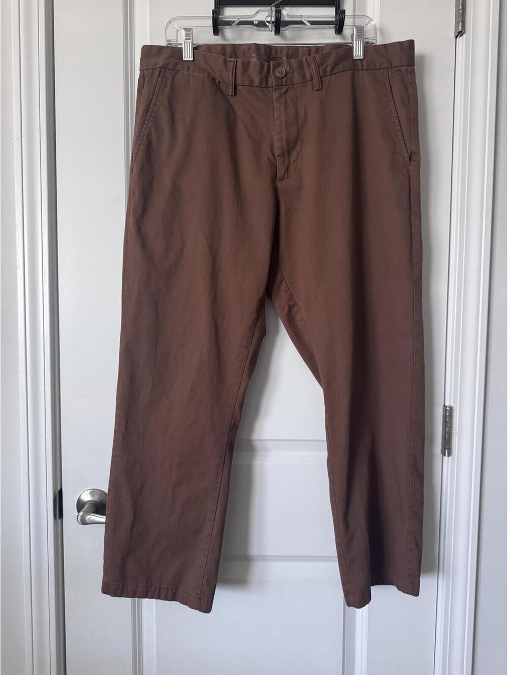 Old Navy Men's Brown Slim Fit Chino Pants 36x34